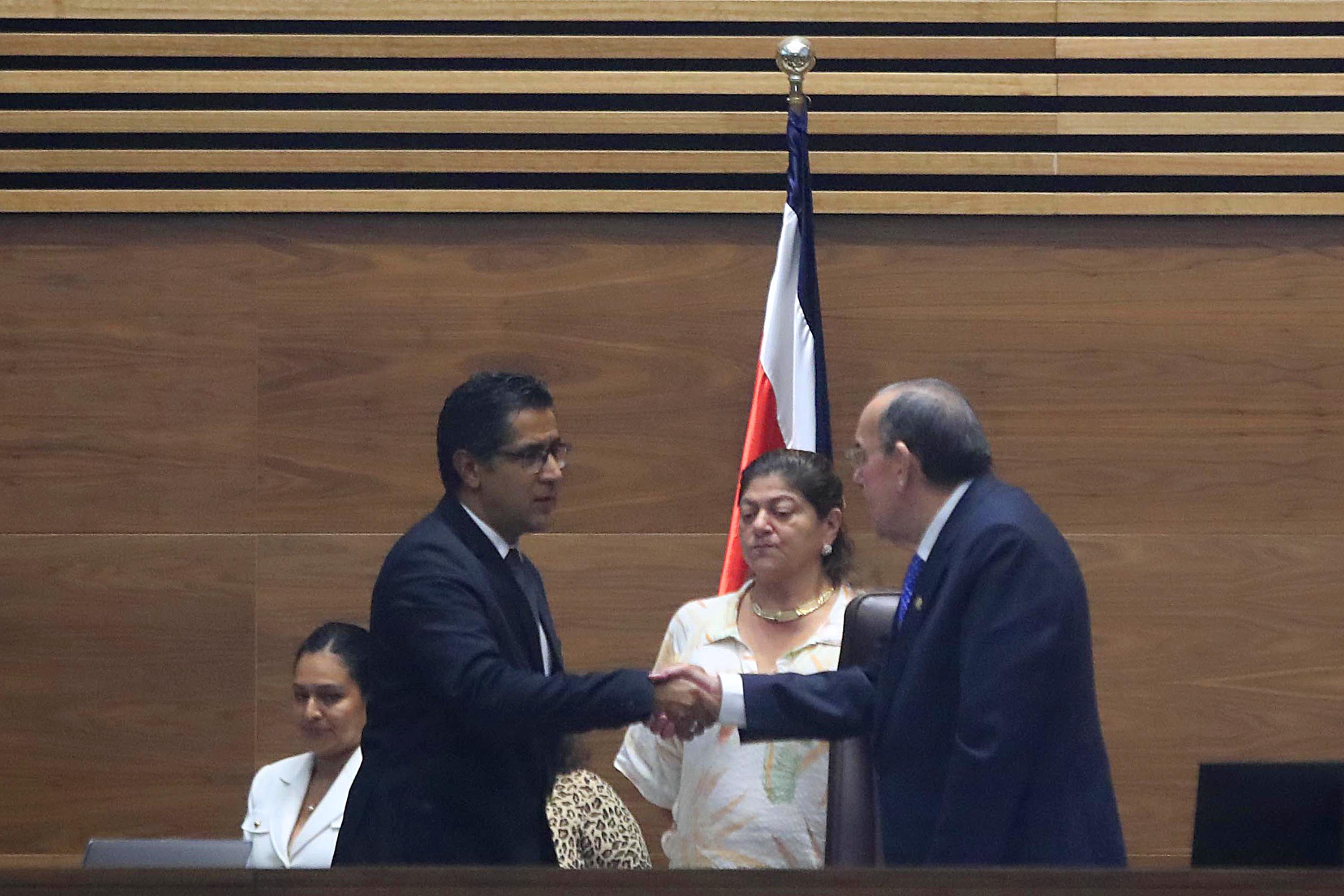 28/06/2023 Asamblea Legislativa. Comparecencia del ministro de Hacienda, Nogui Acosta. Durante la sesión plenaria de esta tarde, los diputados escucharon la exposición del funcionario y luego procedieron con el interrogatorio.
