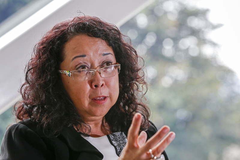 La presidenta de la CCSS, María del Rocío Sáenz, aseguró que el decreto que autoriza la FIV, por ahora suspendido por la Sala IV, es inconstitucional. | MAYELA LÓPEZ.