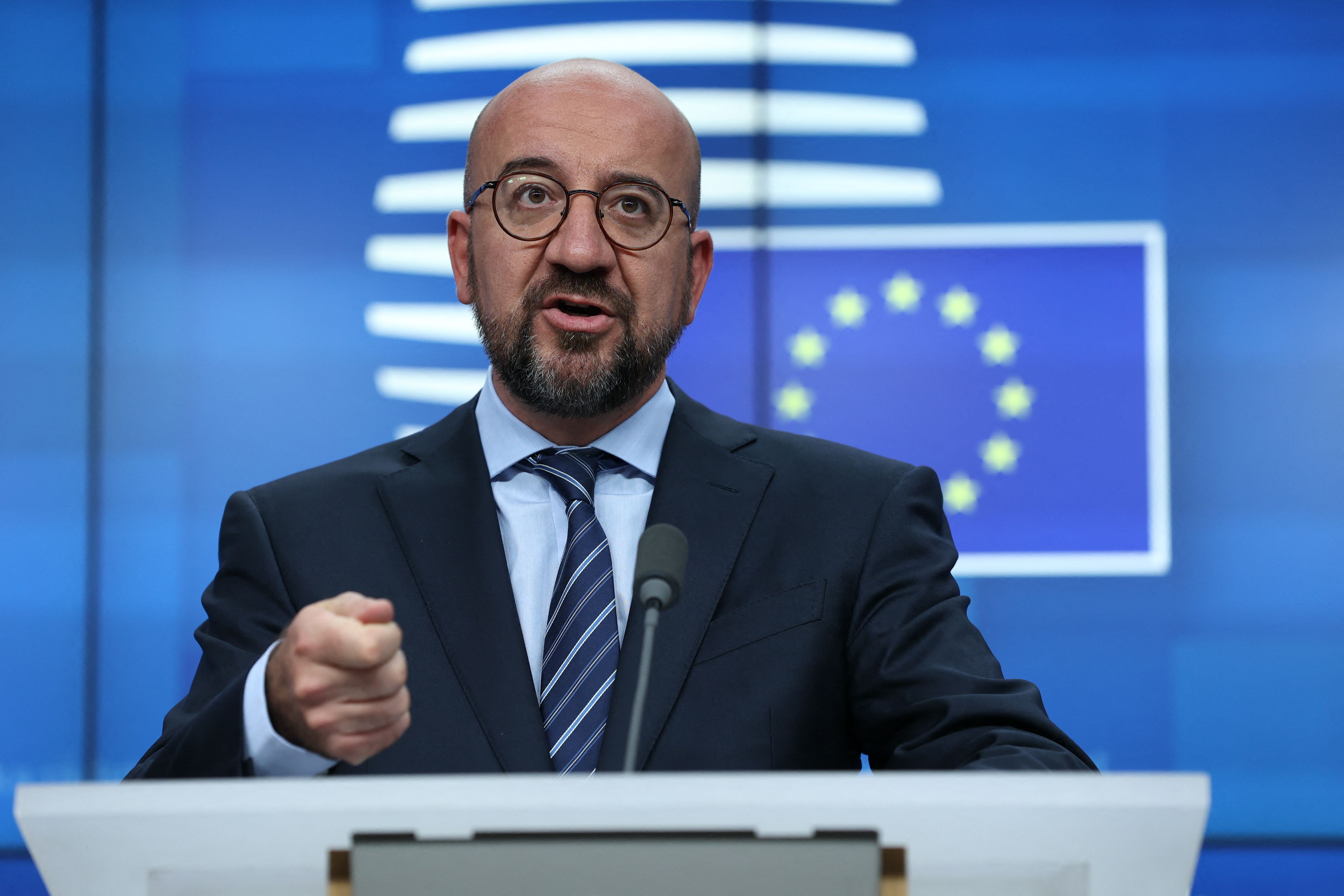 El presidente del Consejo Europeo, Charles Michel, cuestionó públicamente este viernes informaciones divulgadas por Donald Trump sobre la ayuda de Europa a Ucrania para defenderse del ataque de Rusia.