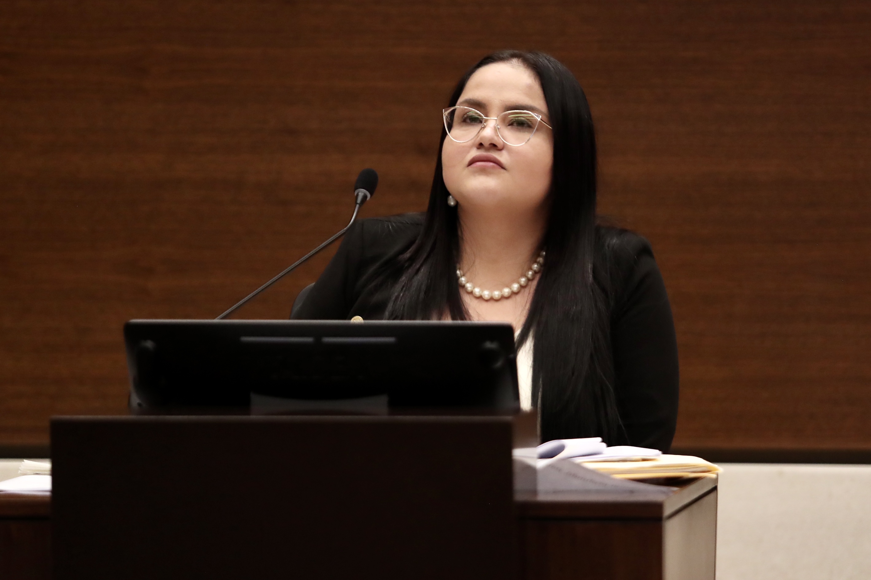 06/09/2022, Asamblea Legislativa, comparecencia de la ministra de salud Joselyne Chacon en la Asamblea Legislativa ante los diputados