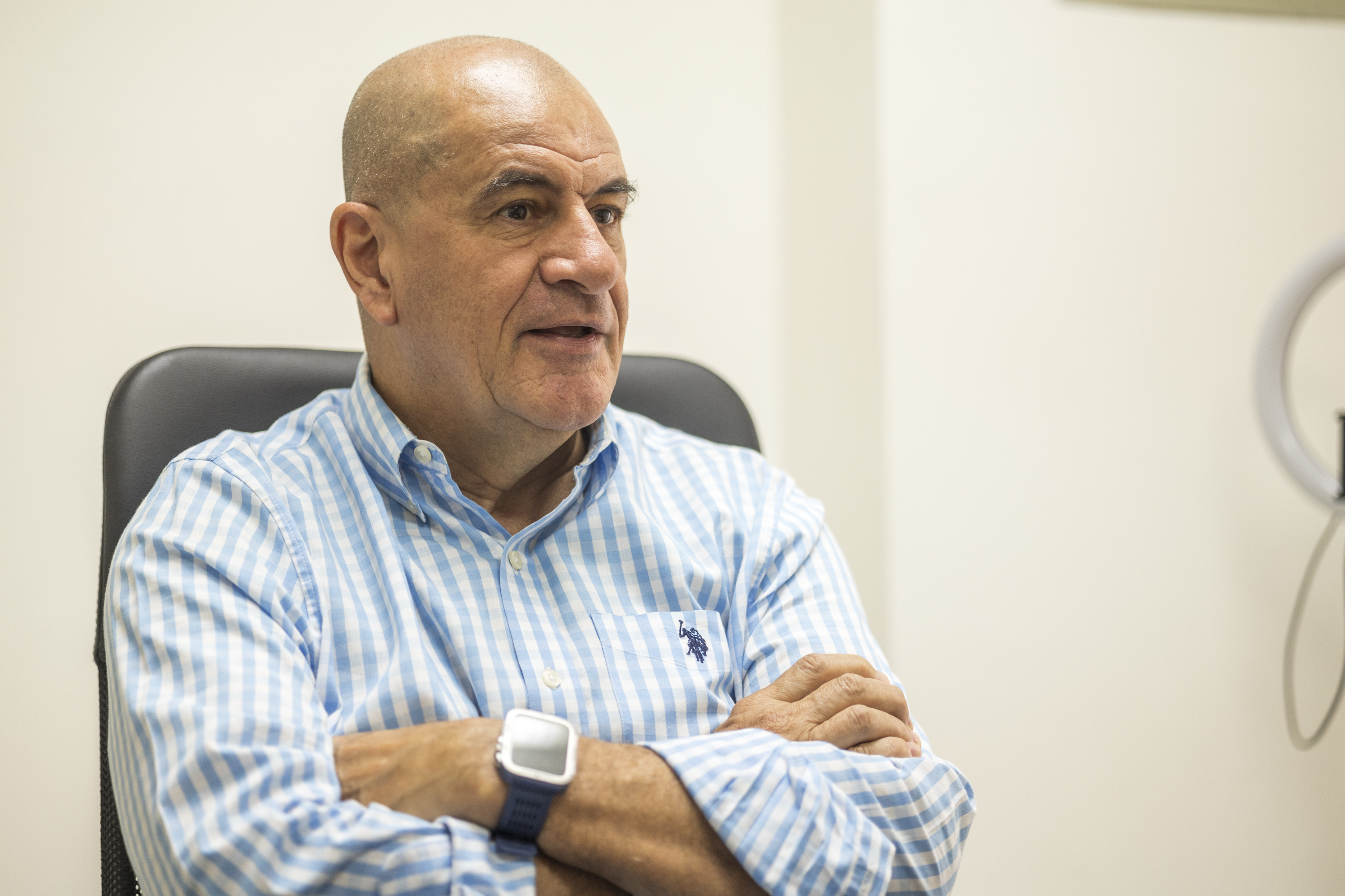 MATERIAL EXCLUSIVO DE LA SECCION GENTE.
10/07/2024, San José, La Sabana, entrevista con Danilo Montero para la sección Gente.