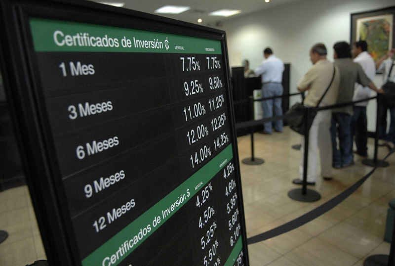 El Banco Central prevé que el nuevo cálculo de la tasa básica pasiva, que incorpora más plazos de captación, registre de manera más exacta el comportamiento de la evolución de las tasas de interés en colones en el país. Foto ilustrativa | MARIO ROJAS/ARCHIVO