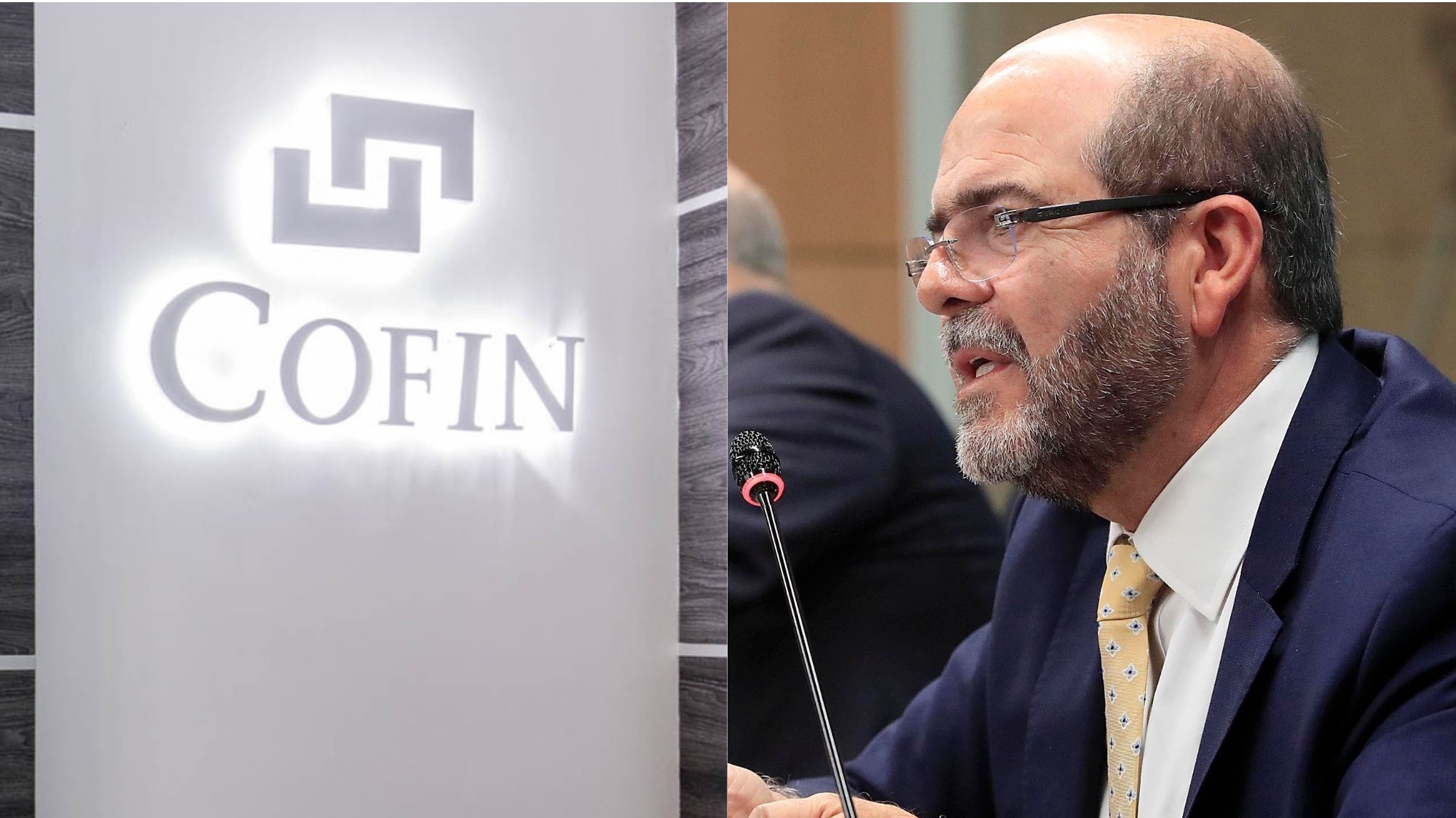 A la derecha aparece Mario Gómez, presidente y representante legal de Consultores Financieros Cofin S. A..