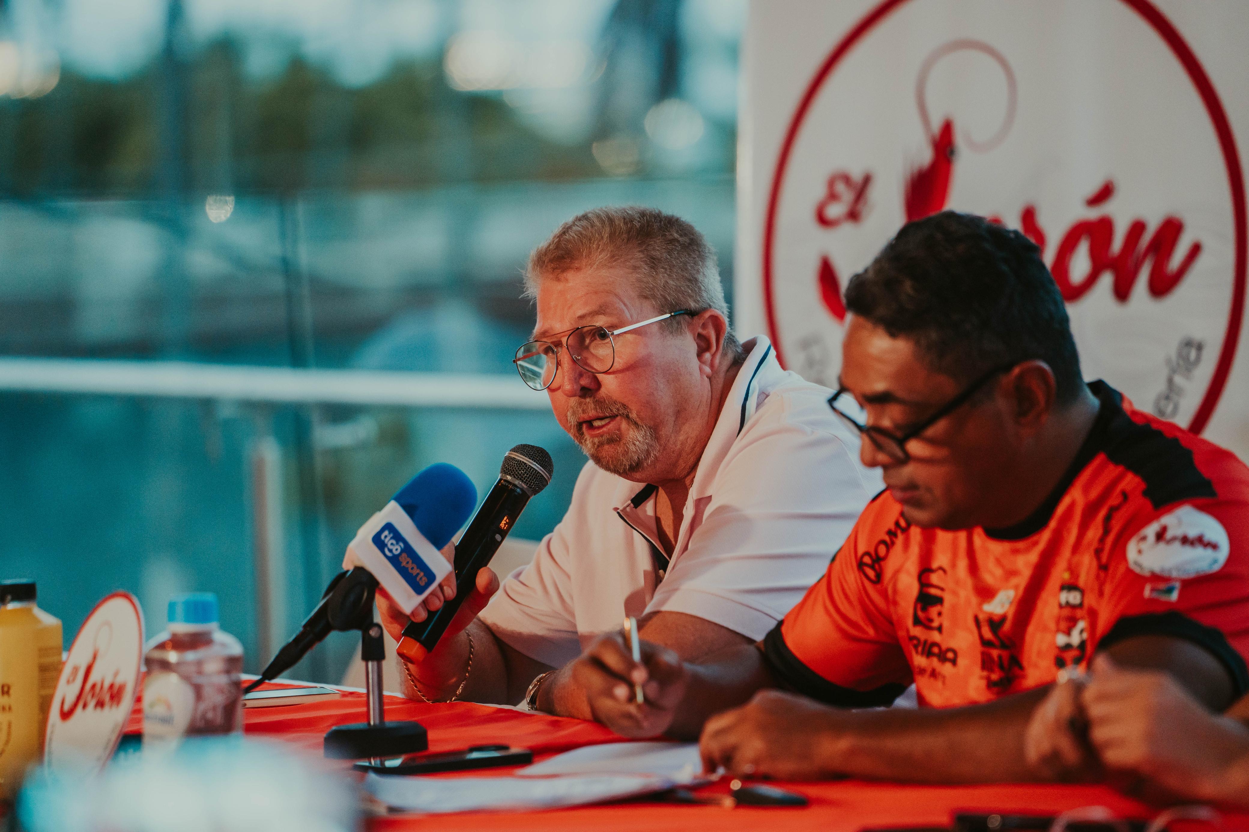 09/05/2025, Puntarenas, Estadio Lito Pérez, conferencia de prensa del Puntarenas FC, acerca de la Clausura de el Estadio Miguel Lito Pérez.