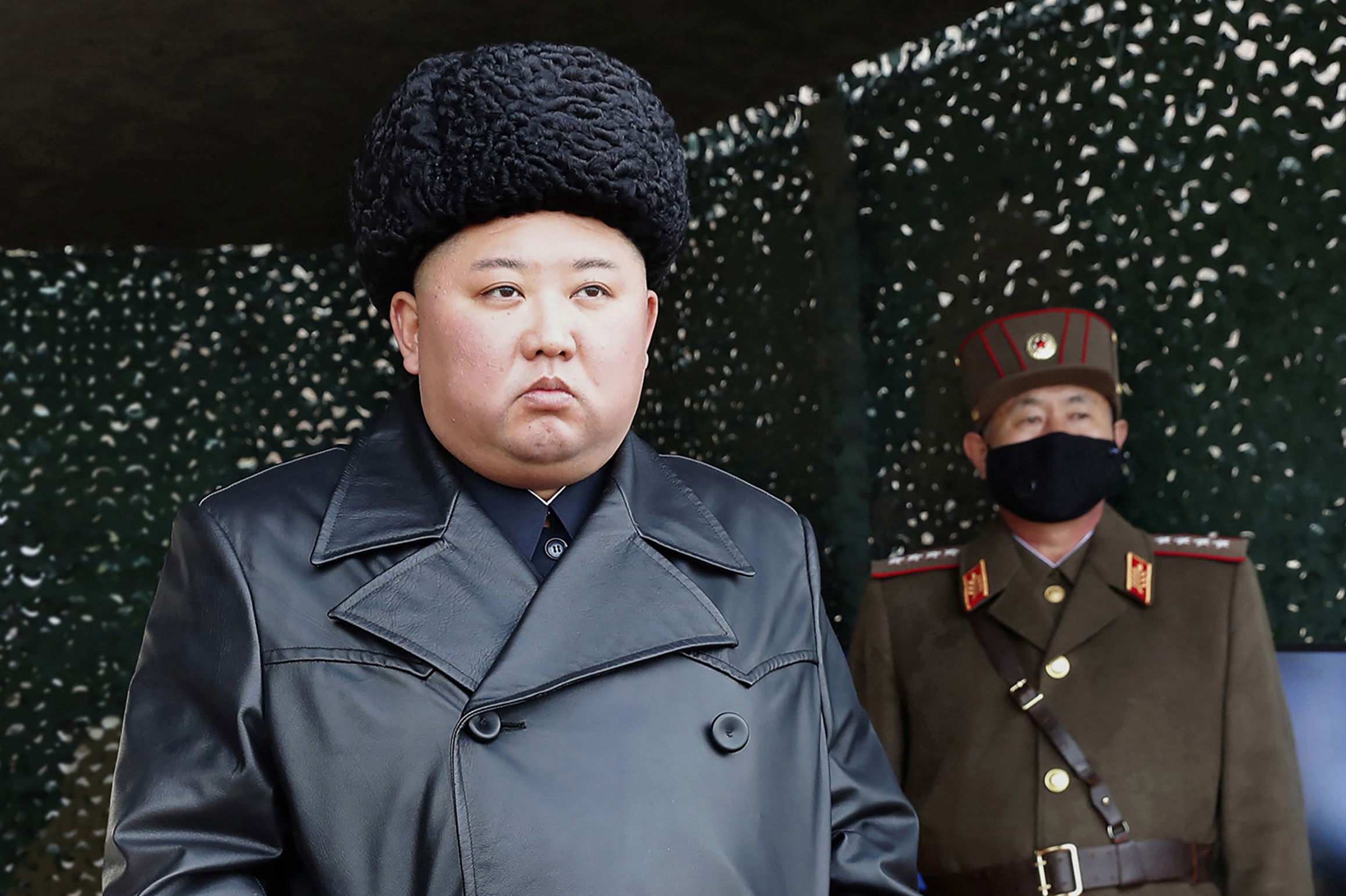 FILE - In this March 2, 2020, file photo provided by the North Korean government, North Korean leader Kim Jong Un inspects a military drill at undisclosed location in North Korea. As questions mount about the health of Kim Jong Un, an underlying concern looms for spies, policymakers, academics and curious news-consumers alike. In South Korea, Kim is seen as both demon and statesman. He has repeatedly threatened to burn Seoul to the ground.Independent journalists were not given access to cover the event depicted in this image distributed by the North Korean government. The content of this image is as provided and cannot be independently verified. (Korean Central News Agency/Korea News Service via AP, File)