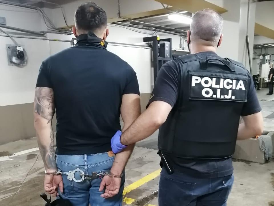 Benavides Bejarano, al parecer, era el encargado de reclutar compañeros para colaborar con la agrupación criminal. Foto: OIJ para LN