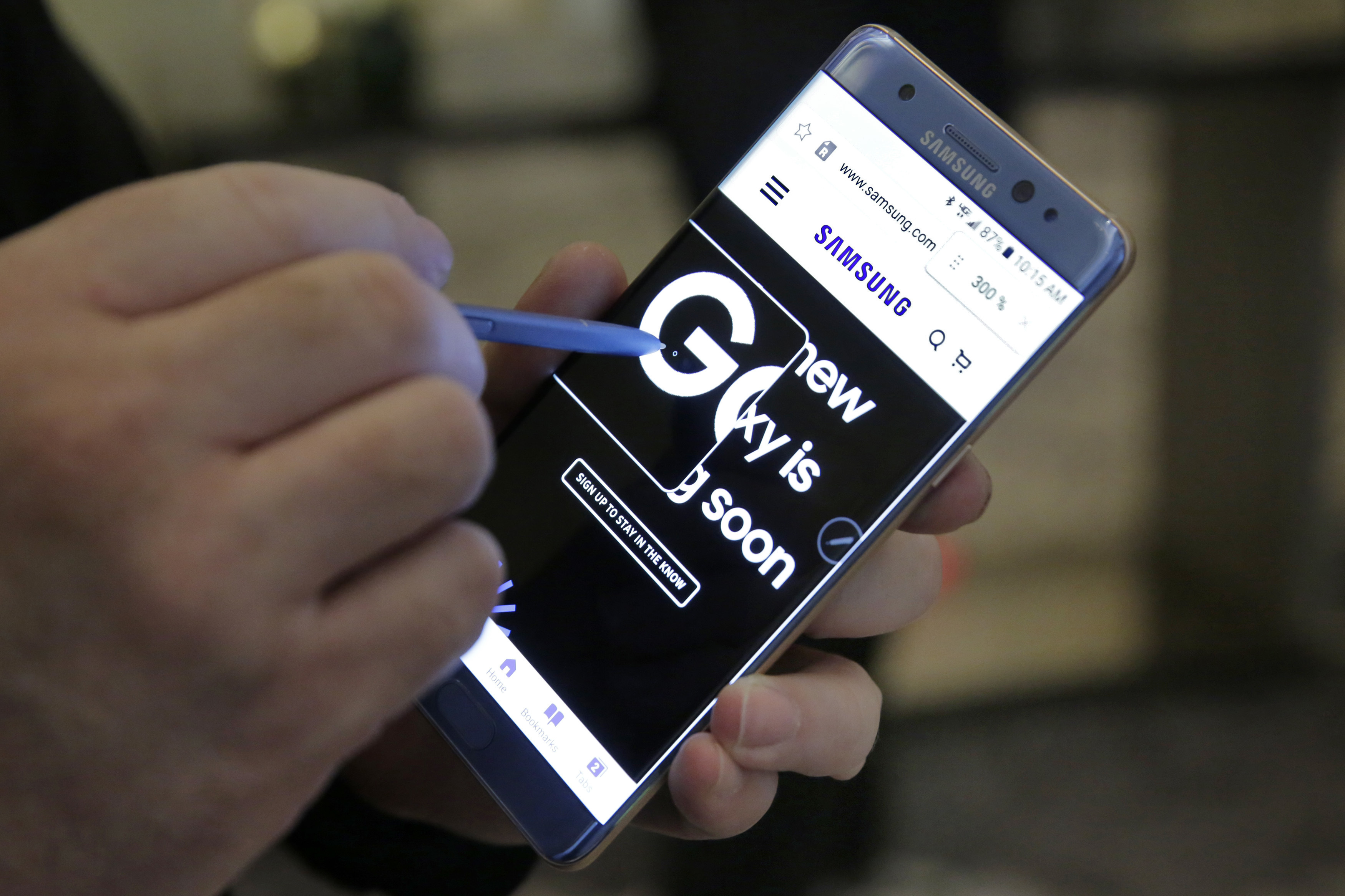 Samsung sufrió pérdidas millonarias por los problemas con la batería del Galaxy Note 7.