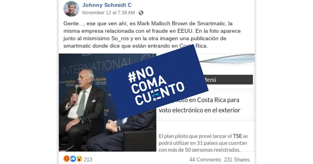 Smartmatic es una empresa proveedora de servicios para voto electrónico a la que Rudy Giuliani, el abogado del presidente Donald Trump, acusa de haber manipulado las elecciones en Estados Unidos. Expertos independientes y del Gobierno de ese país descartaron que tales afirmaciones carecen de fundamento.