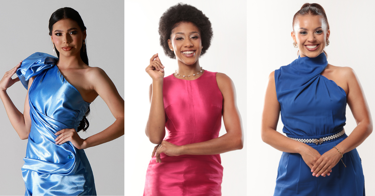 Alexia Sánchez, Karleen Griffith y Reidy Gutiérrez competirán en el certamen Miss Universo Costa Rica el próximo 5 de junio.