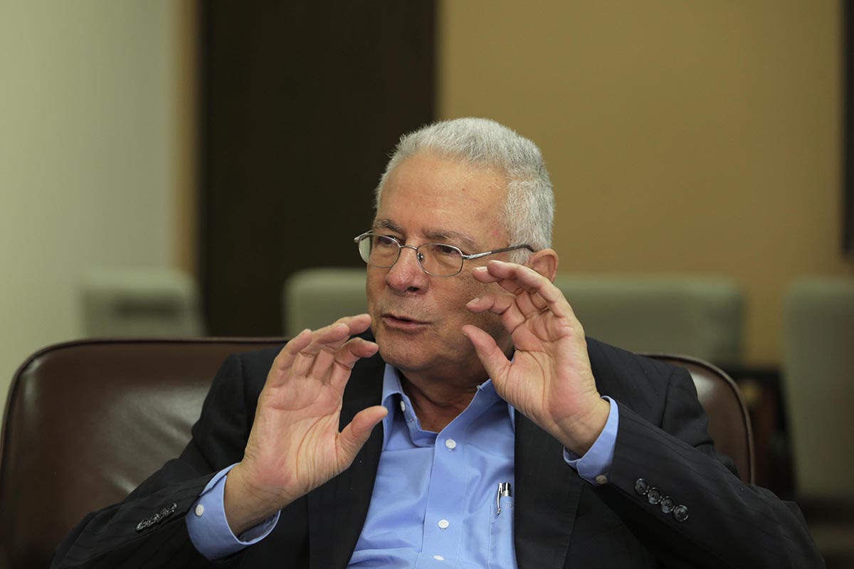 Olivier Castro, presidente del Banco Central.