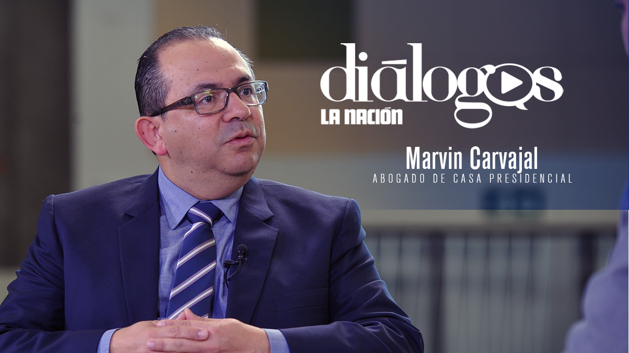 Marvin Carvajal, director jurídico de Casa Presidencial.