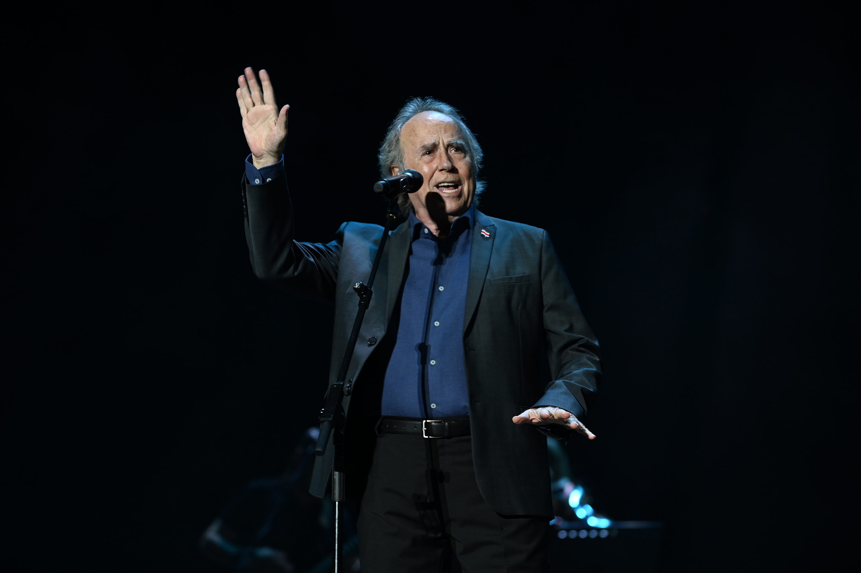 28 de mayo del 2022. Parque Viva en la Guácima de Alajuela. Concierto con el cantante, poeta y compositor español Joan Manuel Serrat en el anfiteatro del Parque Viva. En la foto: Foto: Albert Marín para la Nación.