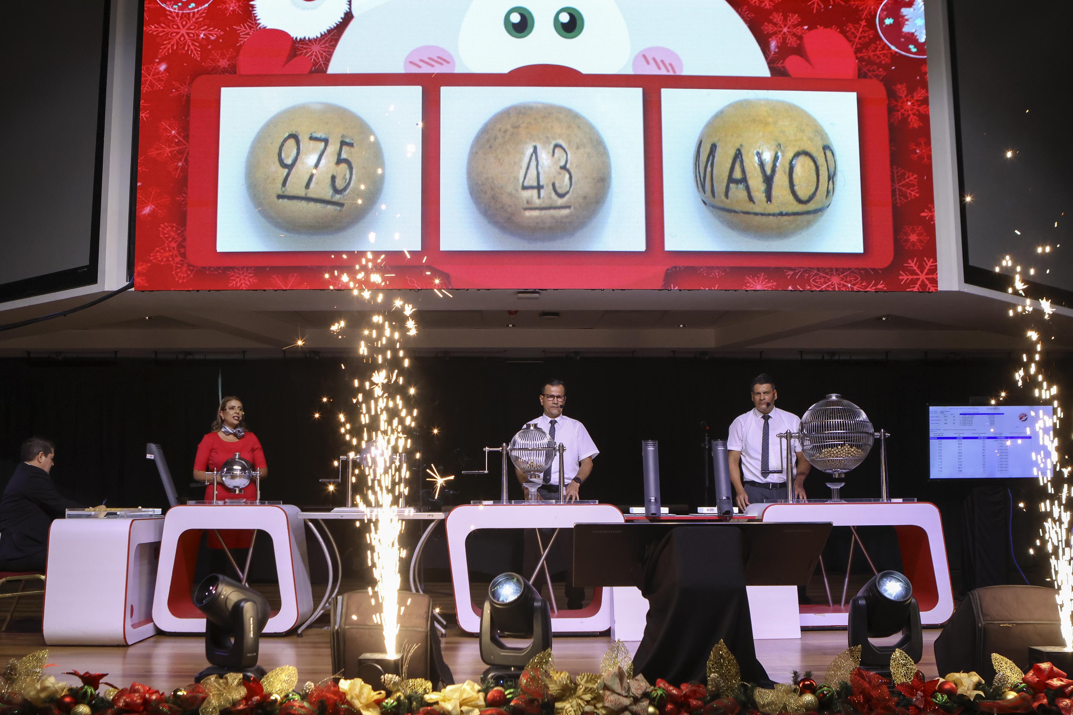 Premio mayor del sorteo del Gordo Navideño 2024