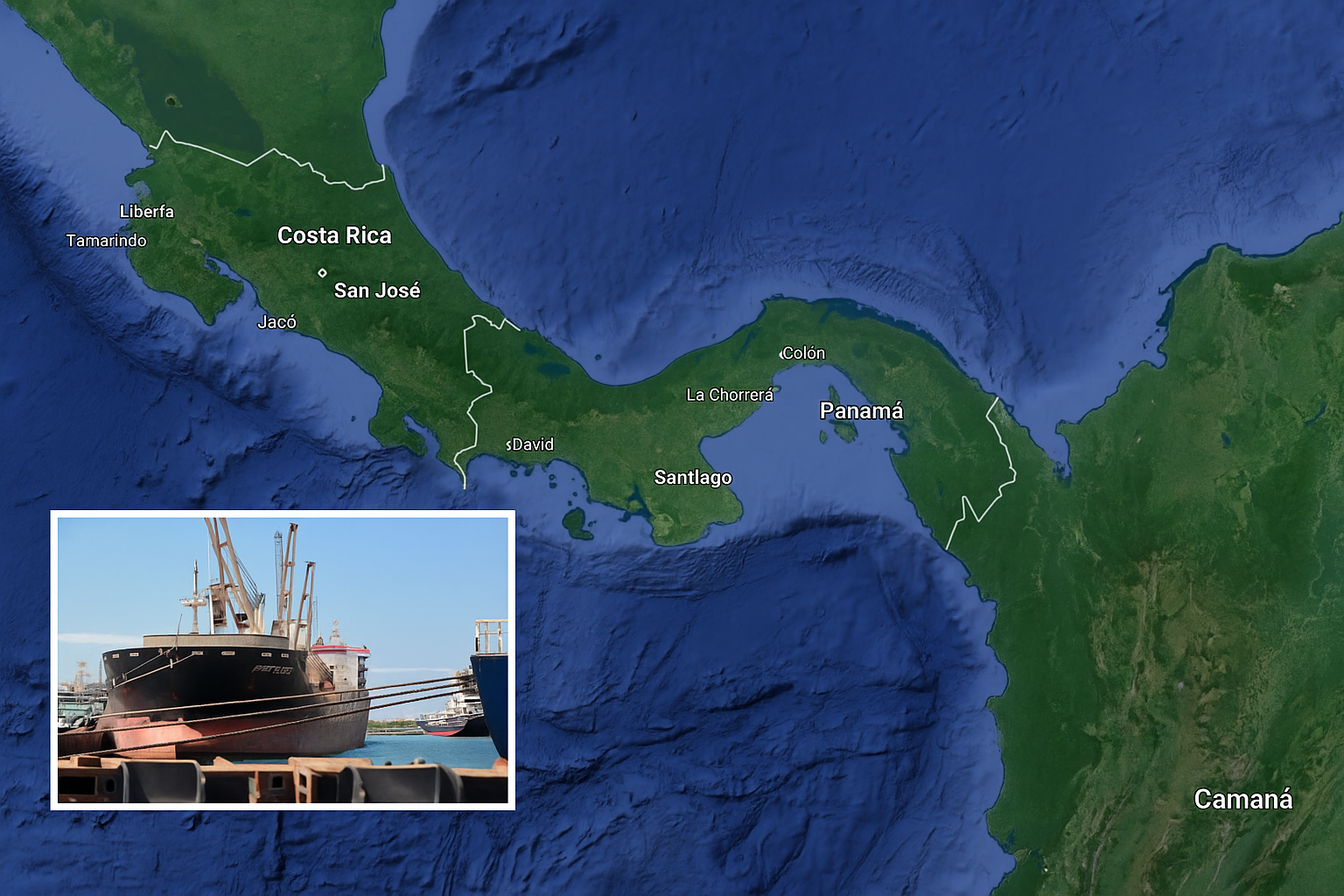 A raíz del colapso de puerto Caldera, importadores de Costa Rica optan por traer mercancía mediante Panamá.