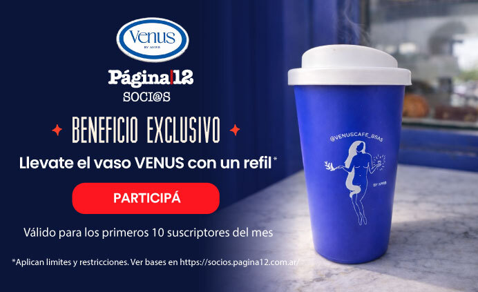 ☕ Sumate a Soci@s de Página|12 y llevate tu vaso de Venus Cafe con refill