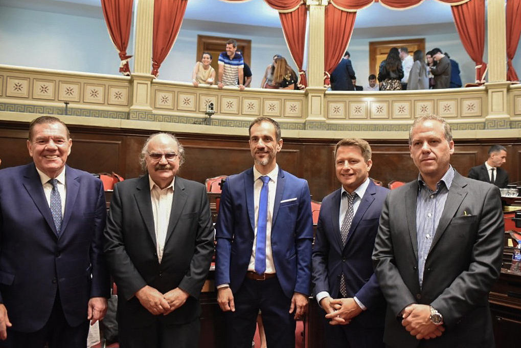Pablo Petrecca encabeza el bloque PRO en la Cámara de Senadores bonaerense. 