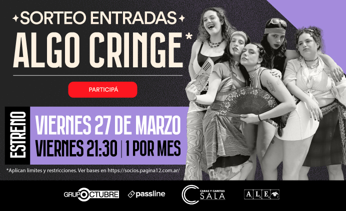 🎭 Sorteamos un par de entradas para Alto Cringe en Sala Caras y Caretas