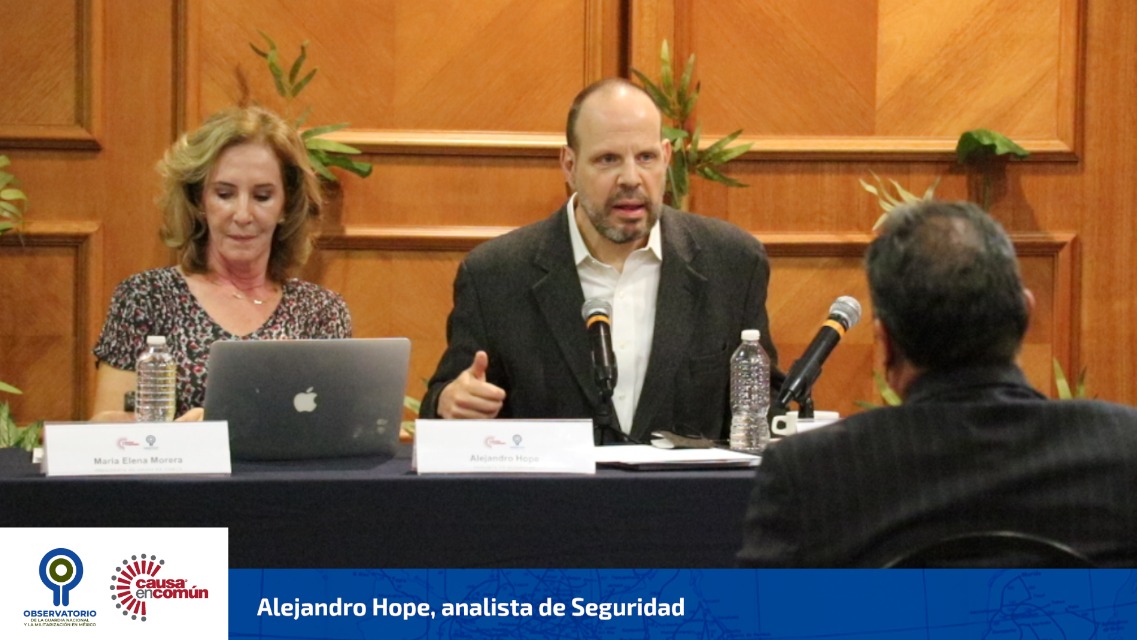 El analista Alejandro Hope indicó que la GN ha sido un simulacro (Foto: Twitter@causaencomun)