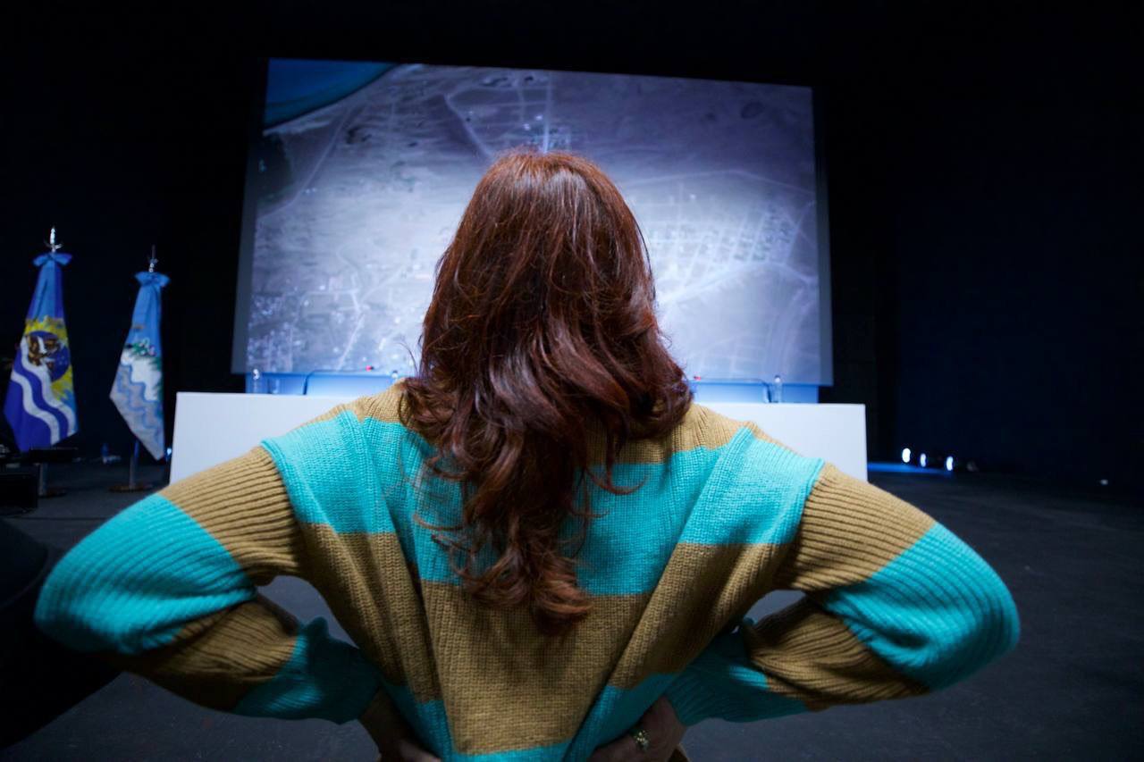 Cristina Kirchner envió señales de distensión a la interna del Frente de Todos.