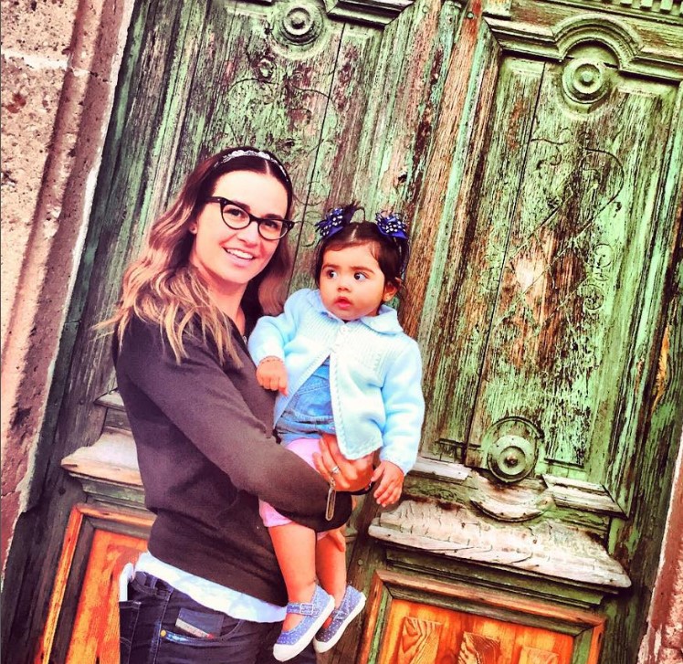 Valeria fue la bebé que se pudo desarrollar en el tercer embarazo de María José (Foto: Instagram)