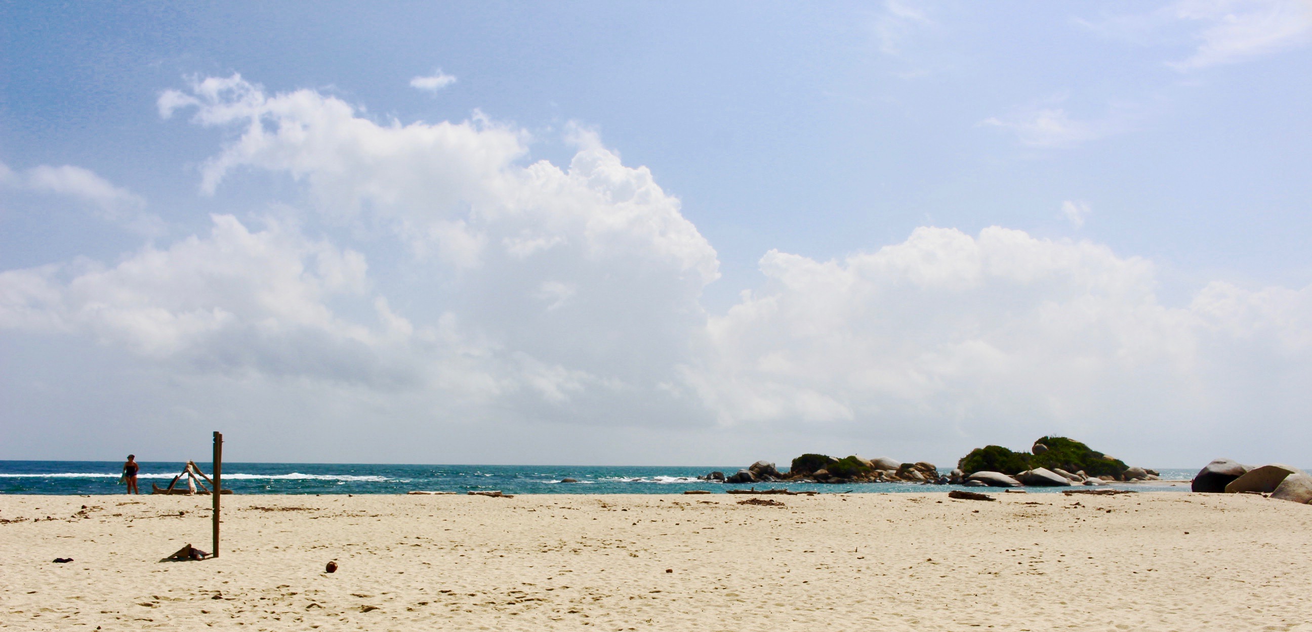 Playa Arrecifes, Parque Nacional Natural Tayrona. Foto: María José Cogollo.