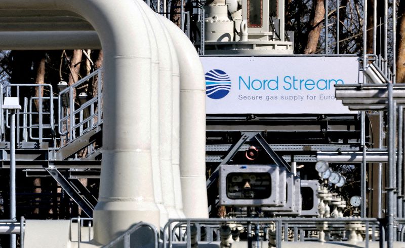 Las tuberías de las instalaciones del gasoducto Nord Stream 1 en Lubmin, Alemania (REUTERS/Hannibal Hanschke)