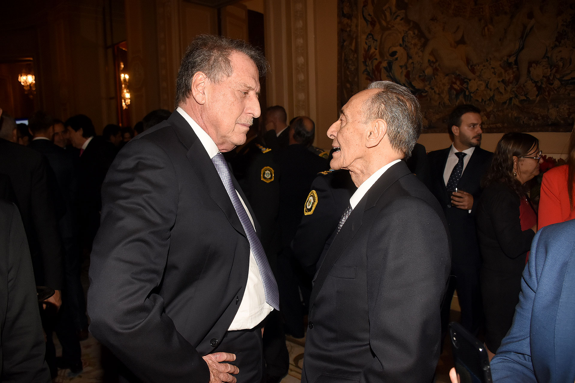 Jorge Brito y Héctor Magnetto