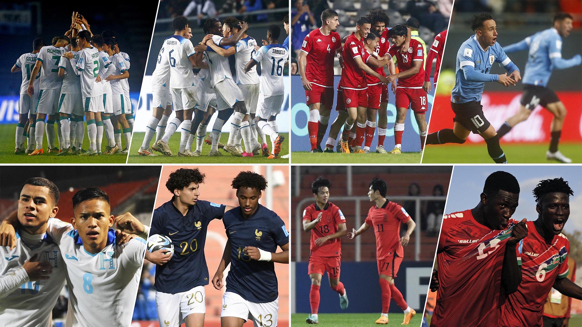 Se definen los últimos clasificados a octavos de final del Mundial Sub 20: Uruguay quiere ser primera de su grupo y Francia evitar la eliminación