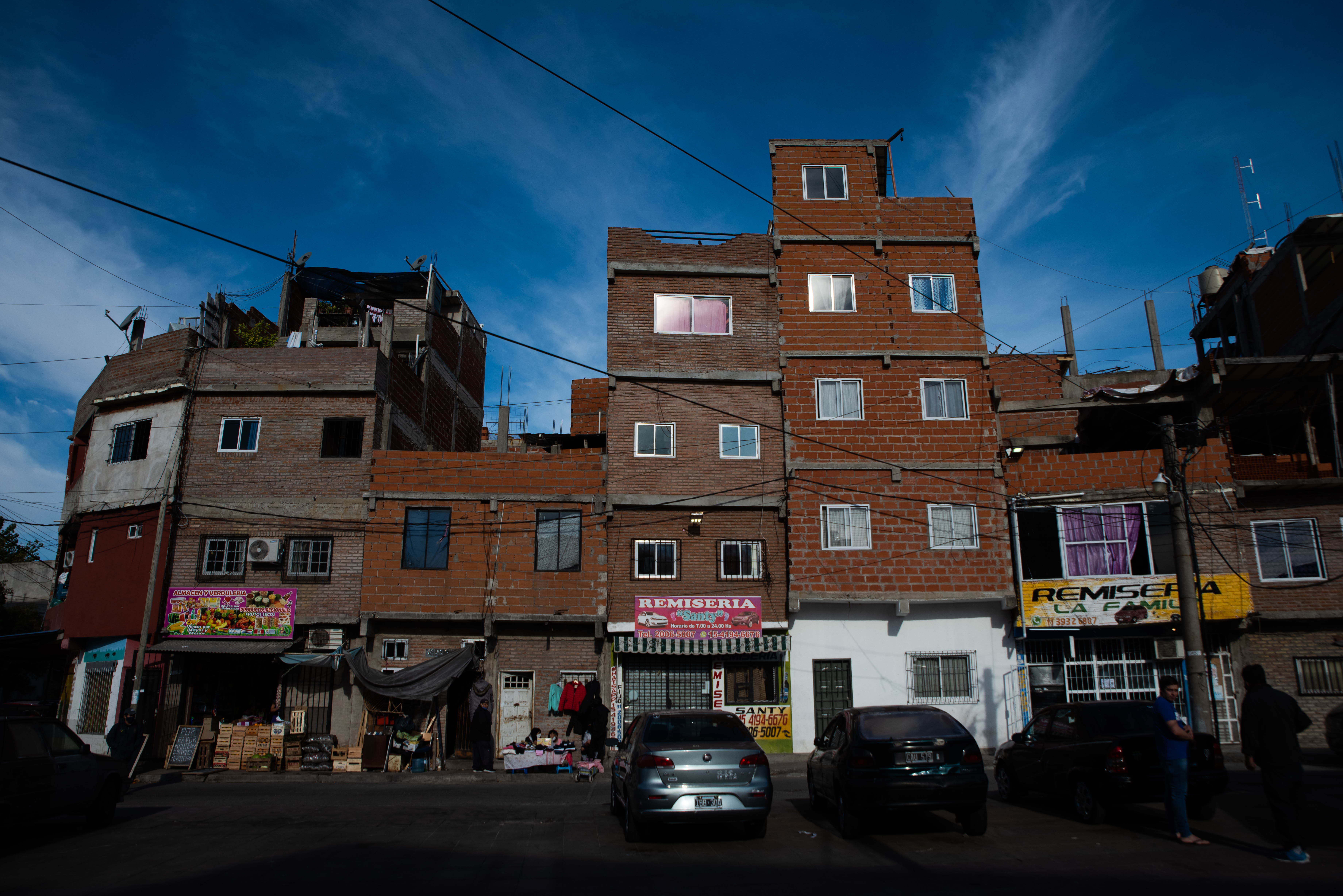 Los infectados en las villas representan el 30% del total de la Ciudad de Buenos Aires (Foto: Franco Fafasuli)