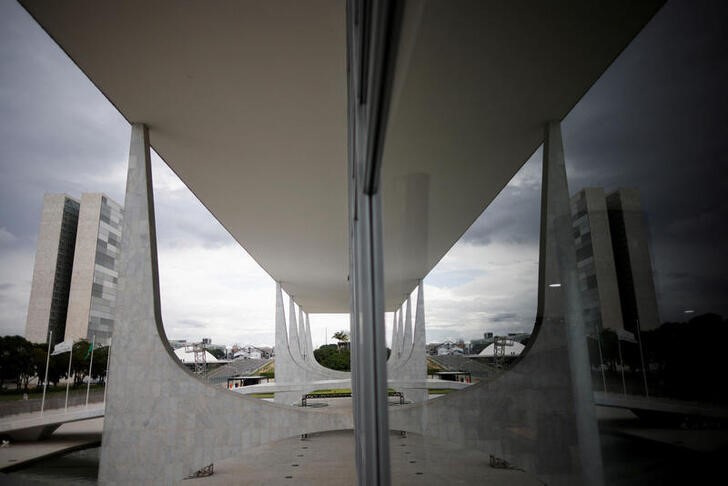 Una vista del Palacio del Planalto junto al Congreso Nacional en Brasilia (REUTERS/Adriano Machado)