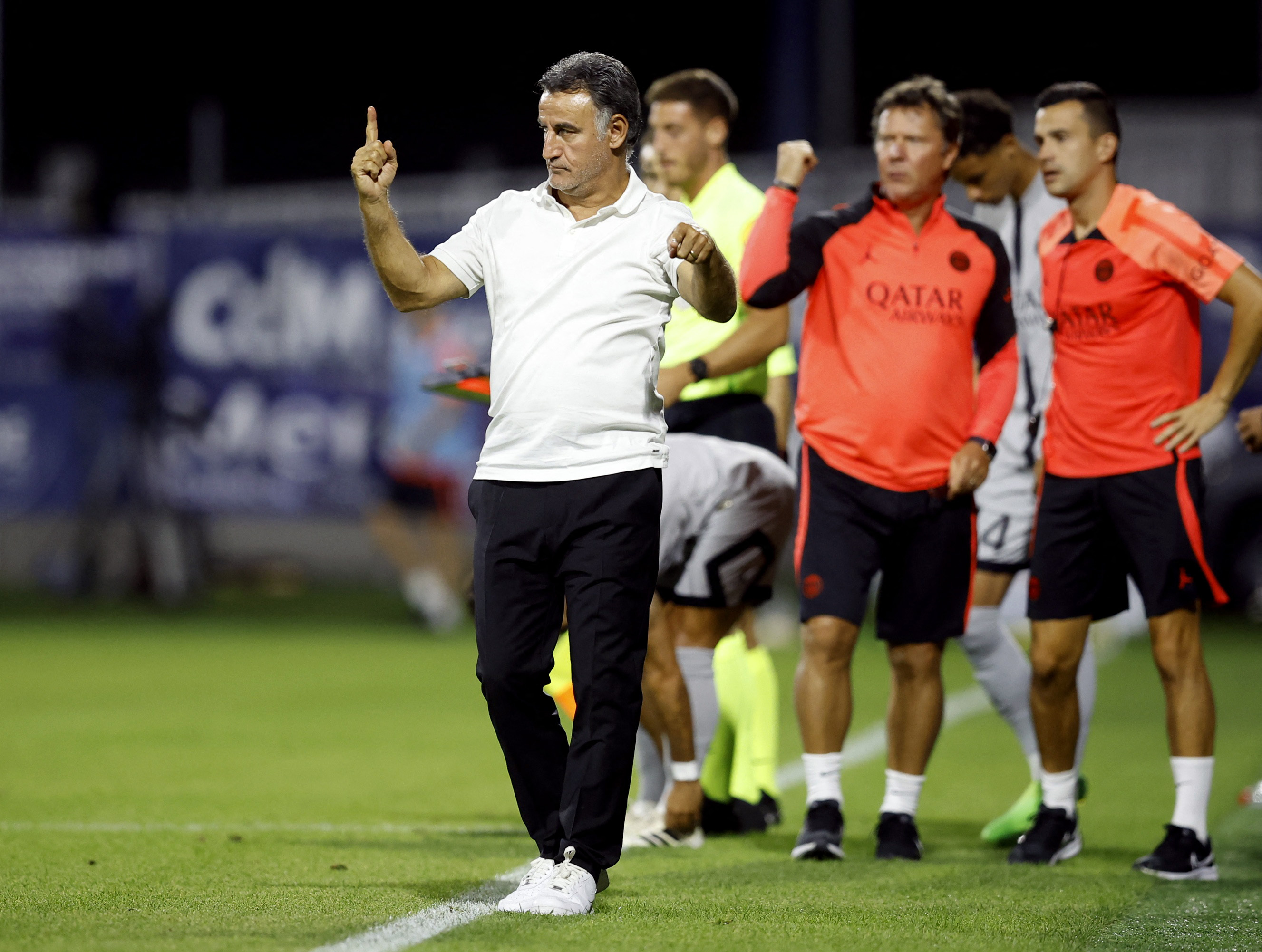 Galtier added his second victory since taking command of PSG (Photo: Reuters)