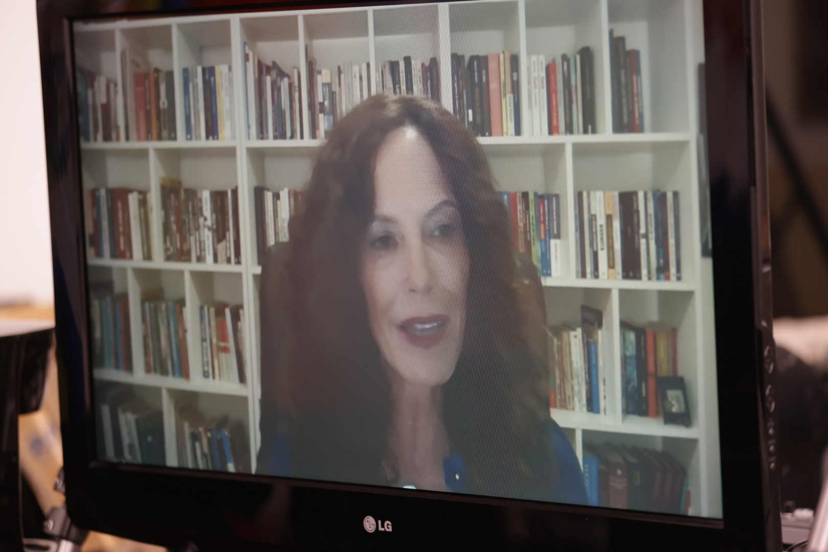 Mariel Fitz Patrick, periodista de Infobae, fue atentamente escuchada por el público presente 