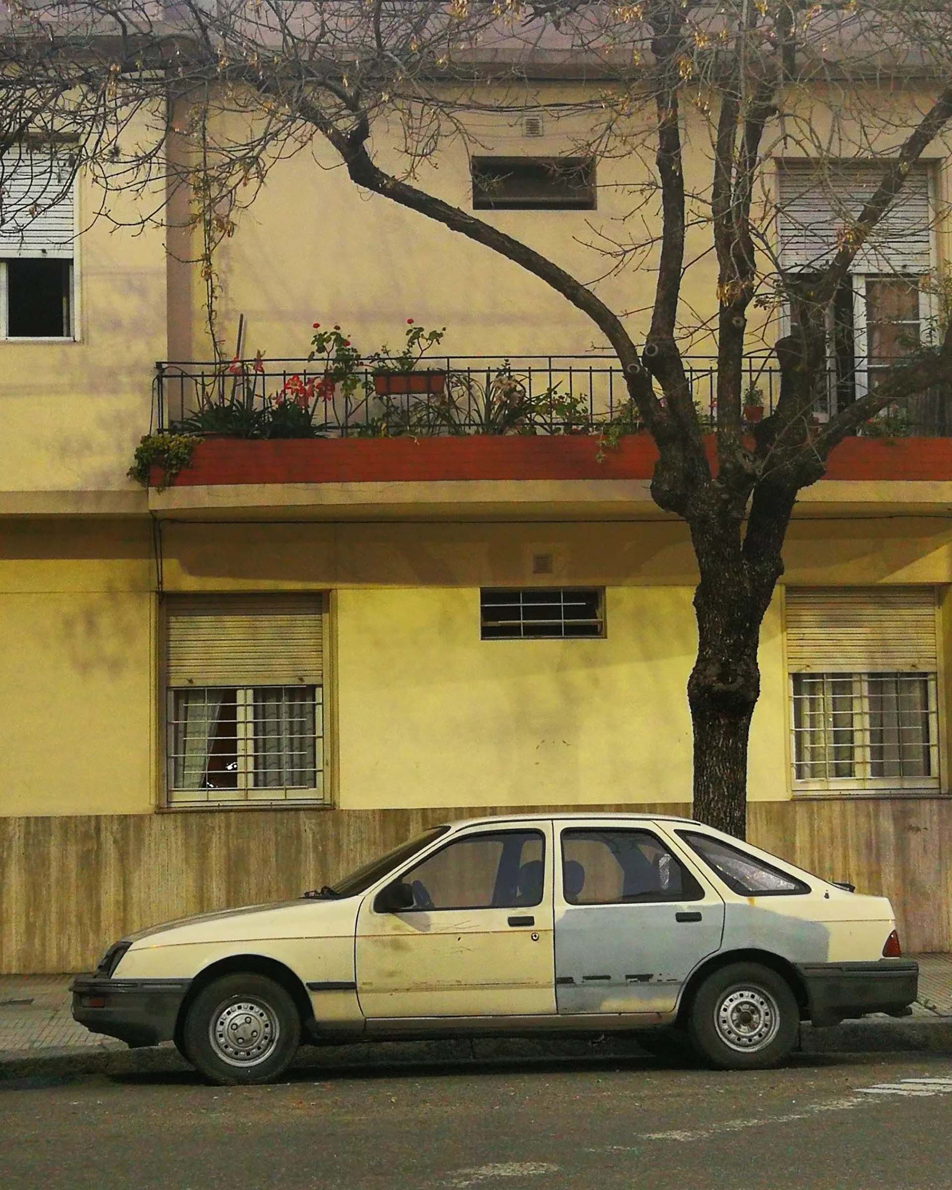 "Cuando saco una foto, eso deja de ser un mero auto estacionado en la calle", dice Isabella Medina Gieco