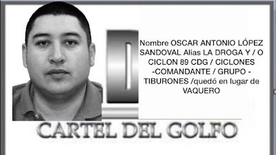 "La Droga" fue identificado como operador del CDG en Matamoros (Foto: Twitter/FuriaNegra77)