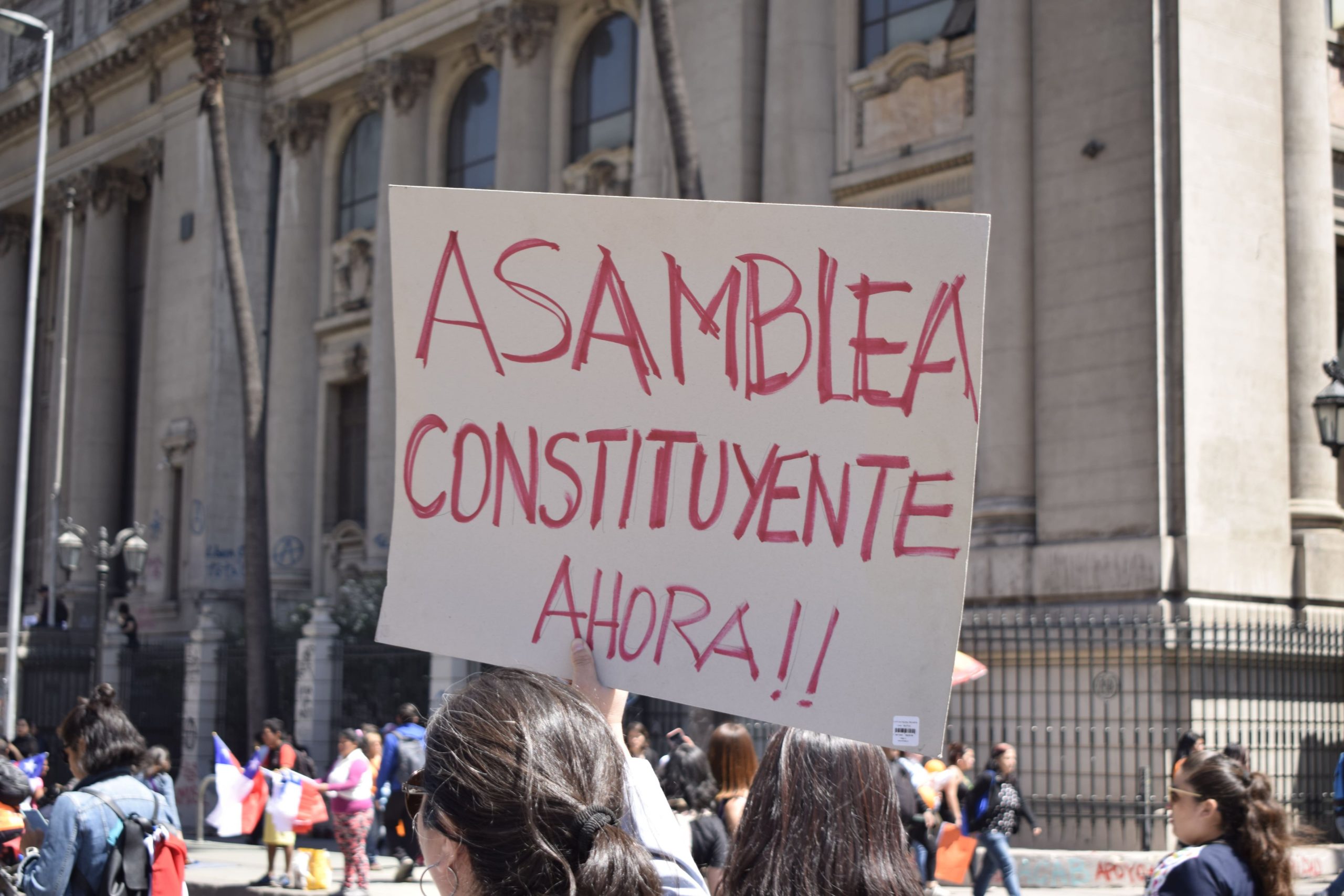 La convocatoria de una Asamblea Constituyente es uno de los principales reclamos durante las protestas contra el gobierno.