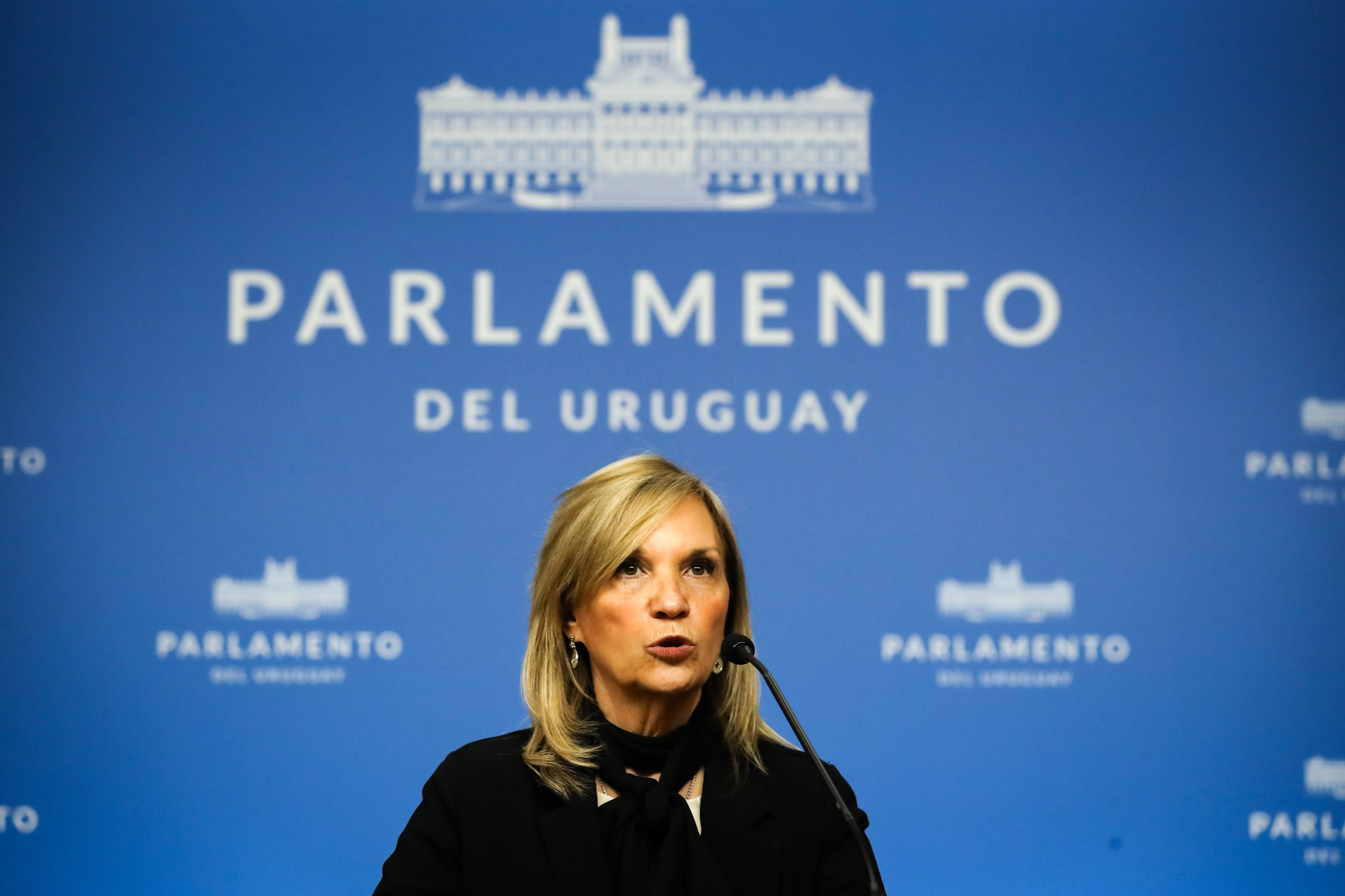 En la imagen, la vicepresidenta de Uruguay, Beatriz Argimón. EFE/Raúl Martínez/Archivo
