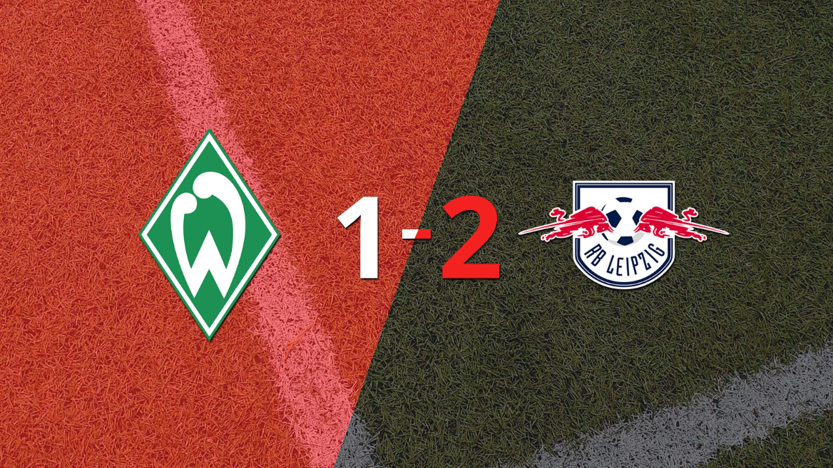 Ajustada victoria por 2 a 1 de RB Leipzig