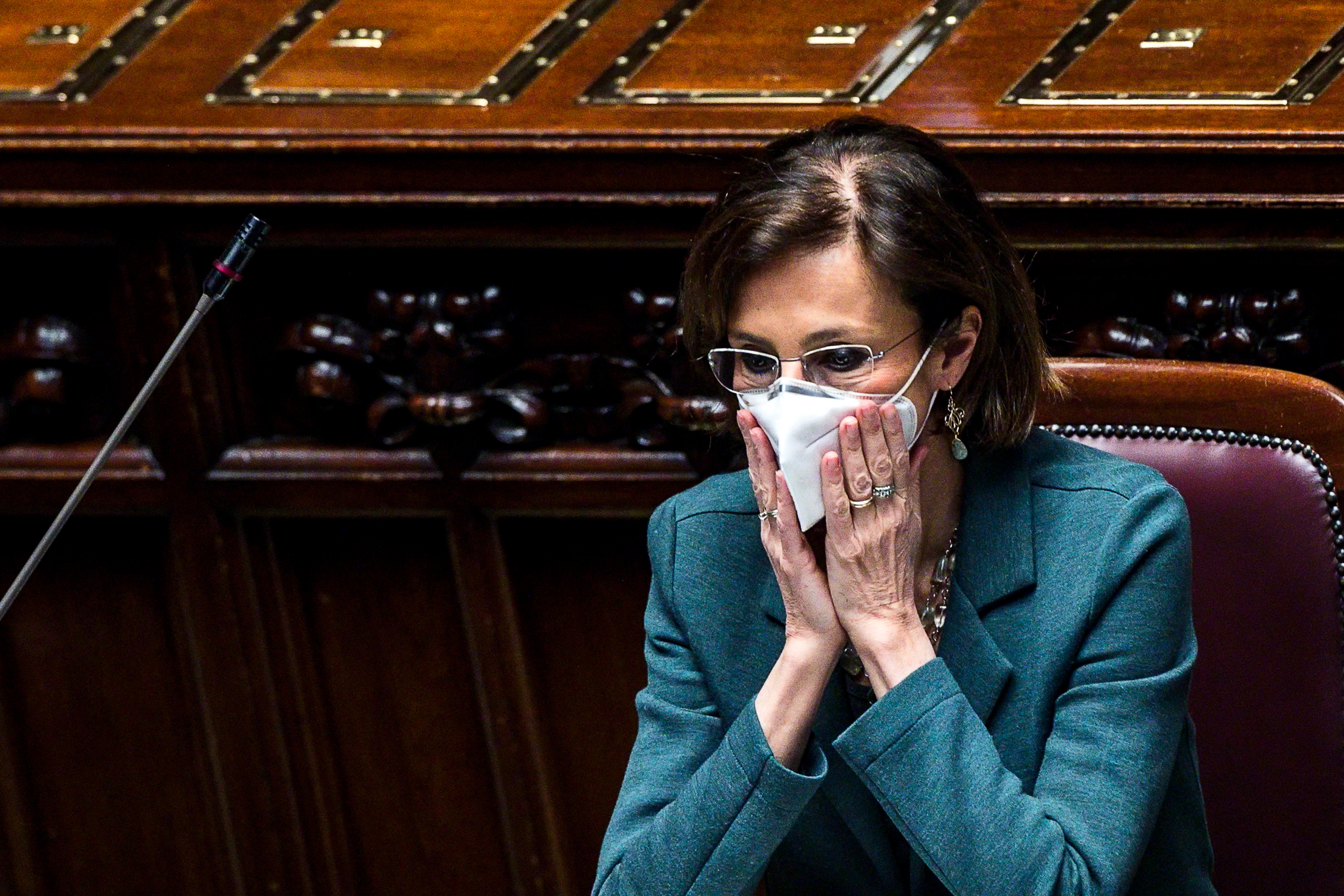 La ministra italiana de Justicia, Marta Cartabia, en una imagen de archivo. EFE/EPA/ANGELO CARCONI
