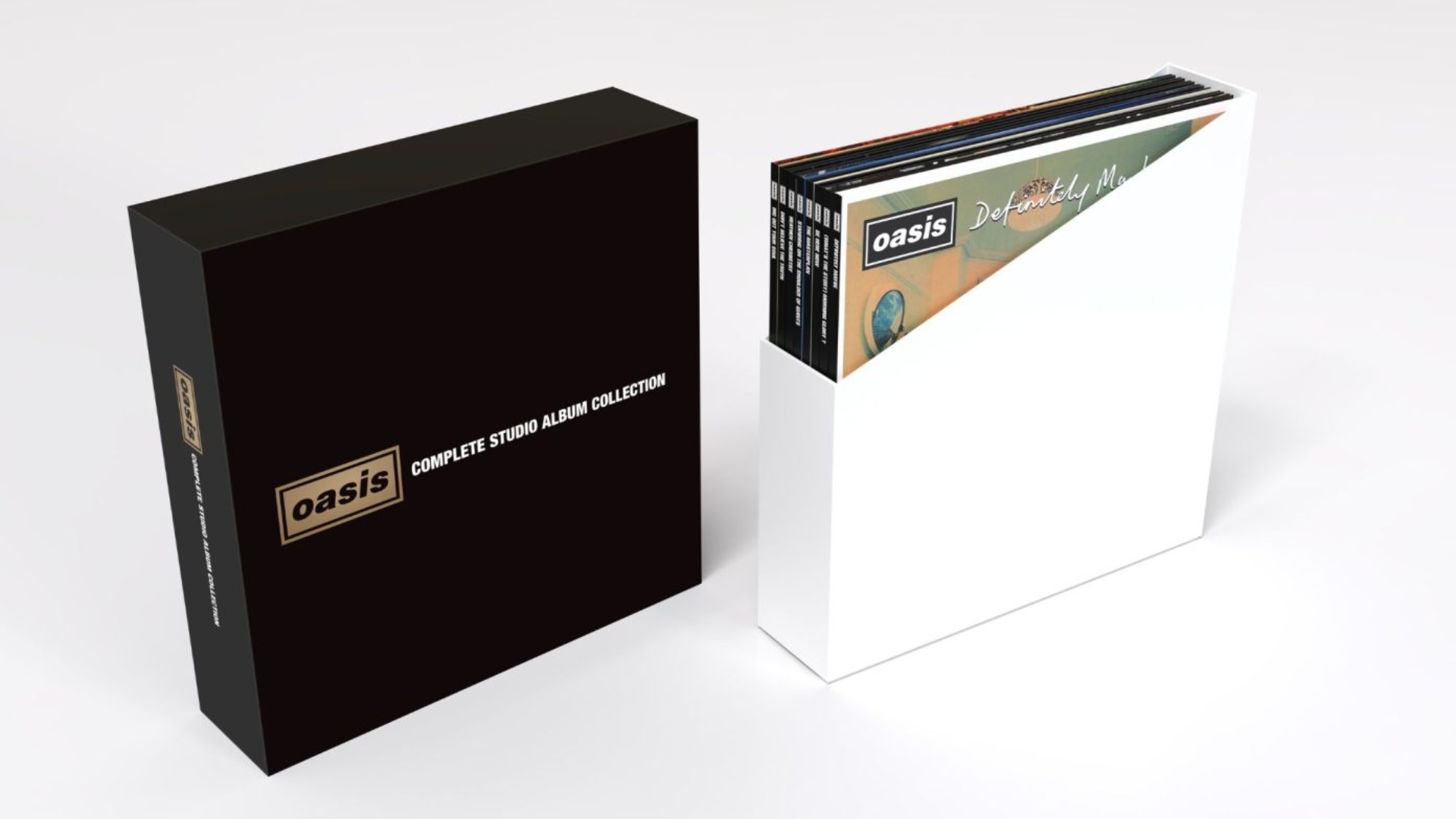 Oasis celebra la gira 'Live 25' con un box set de todos sus discos
