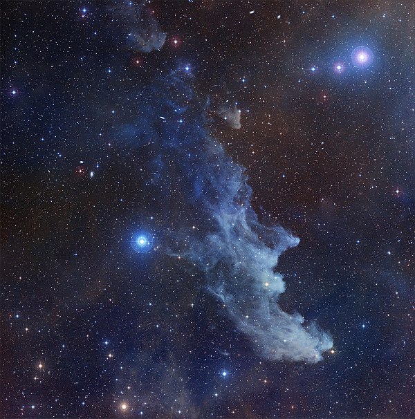 Aunque la nebulosa de la Bruja es conocida popularmente así, tiene un nombre científico identificable