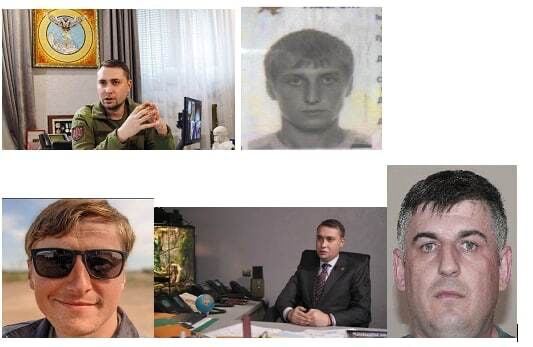 Las fotos de los sospechosos difundidas por el FSB