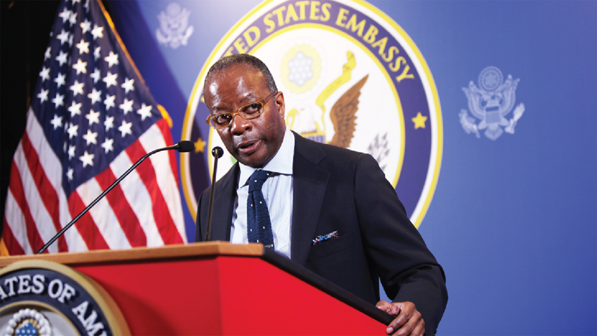 Todd Robinson, US Assistant Secretary of State for International Narcotics and Law Enforcement Affairs