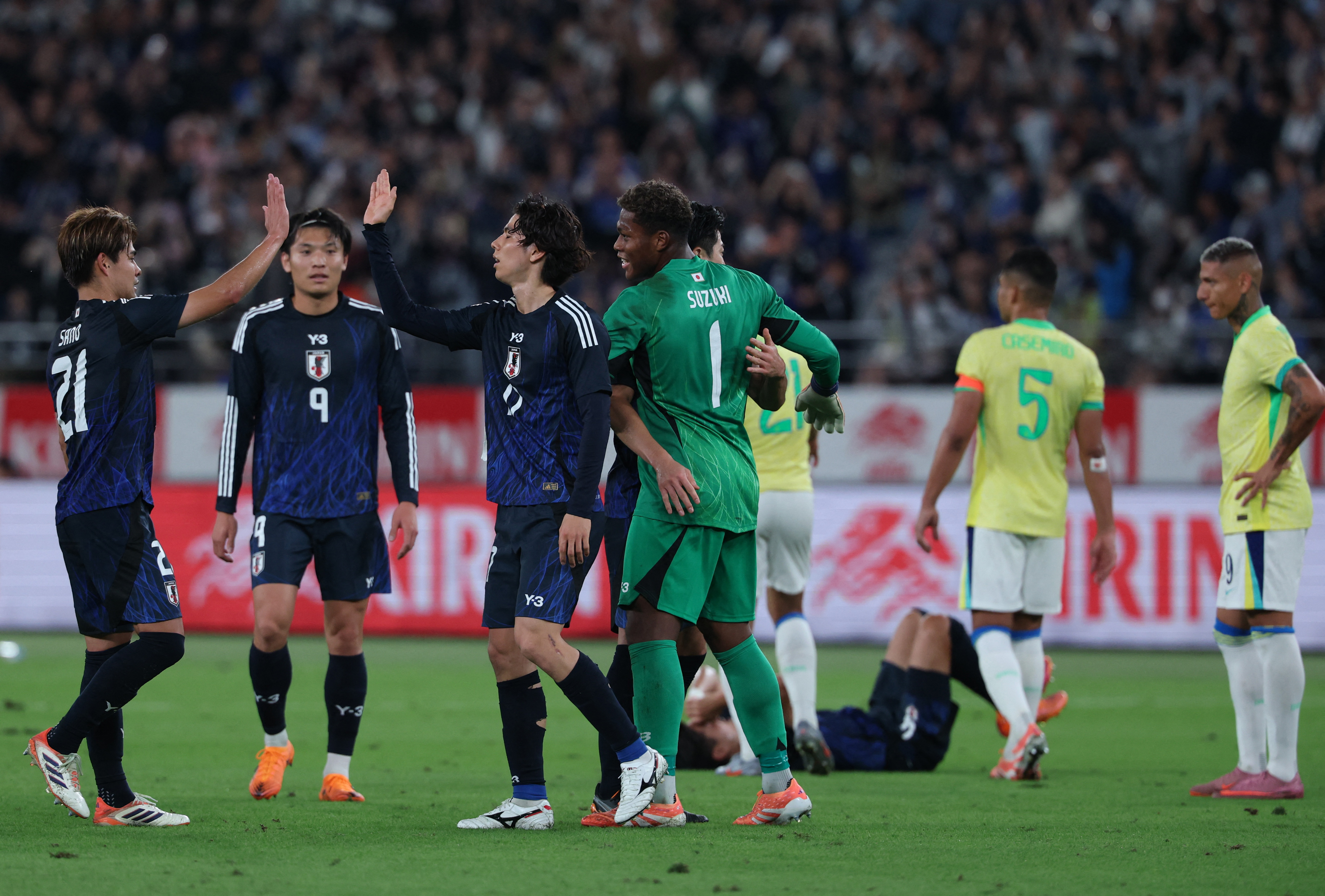 Histórica derrota de la selección de Brasil ante Japón: los dos bloopers que generaron duras críticas a una figura del equipo - Infobae
