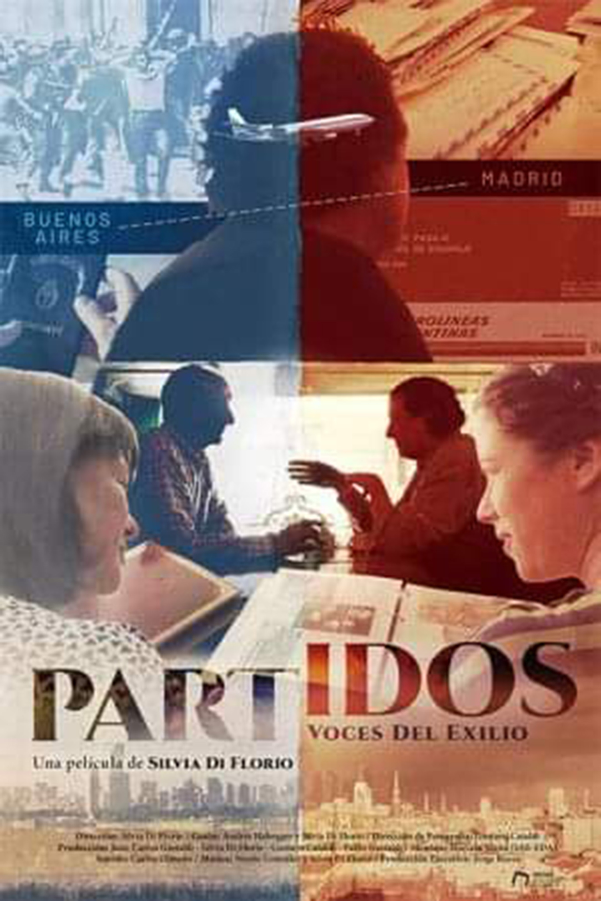 Partidos, voces del exilio. El documental de Silvia Di Florio, filmado en Madrid