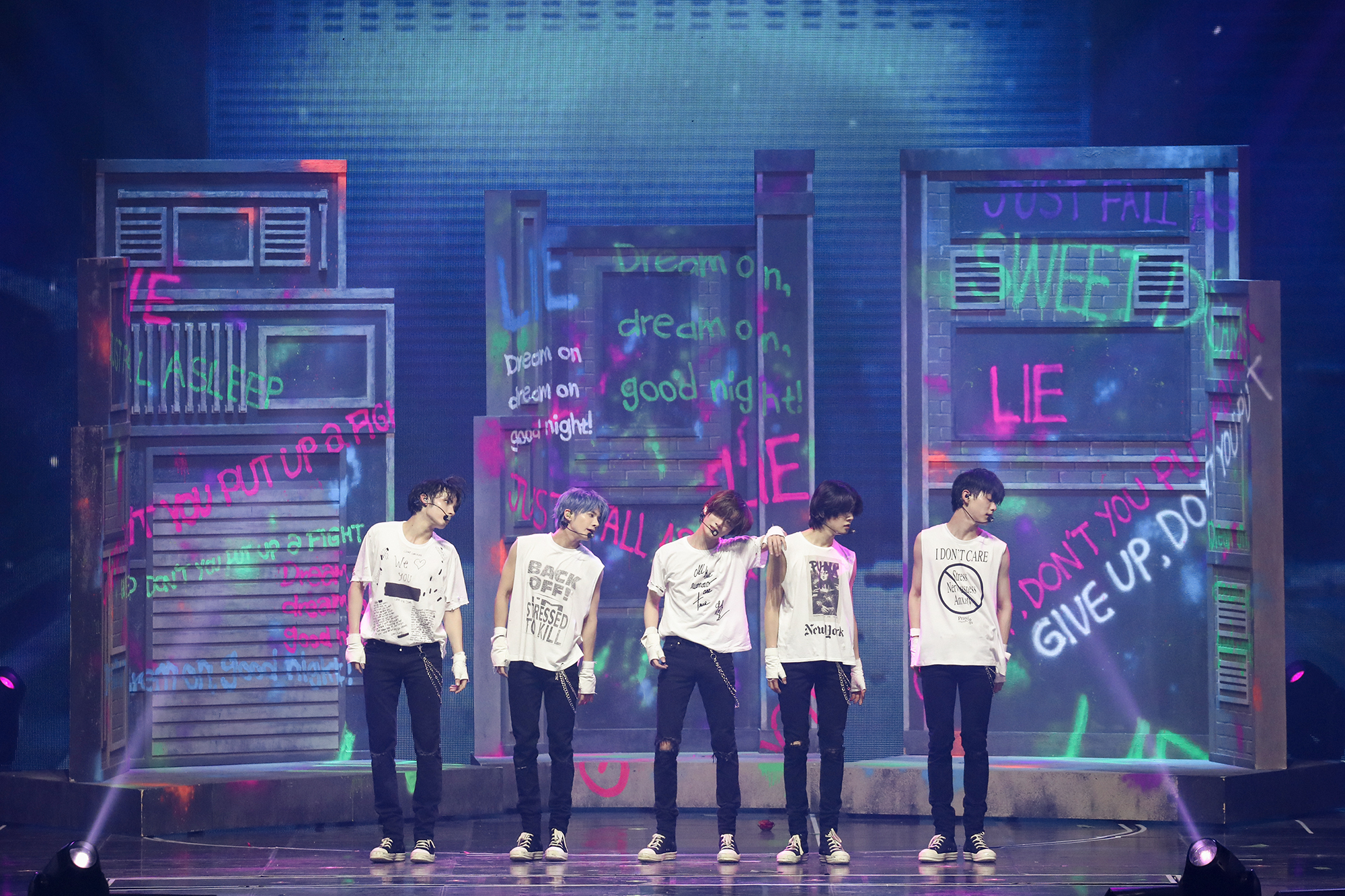 TXT se presentó en KSPO Dome de Seúl para dar inicio a su segunda gira mundial. (Foto: Cortesía - BIGHIT MUSIC)