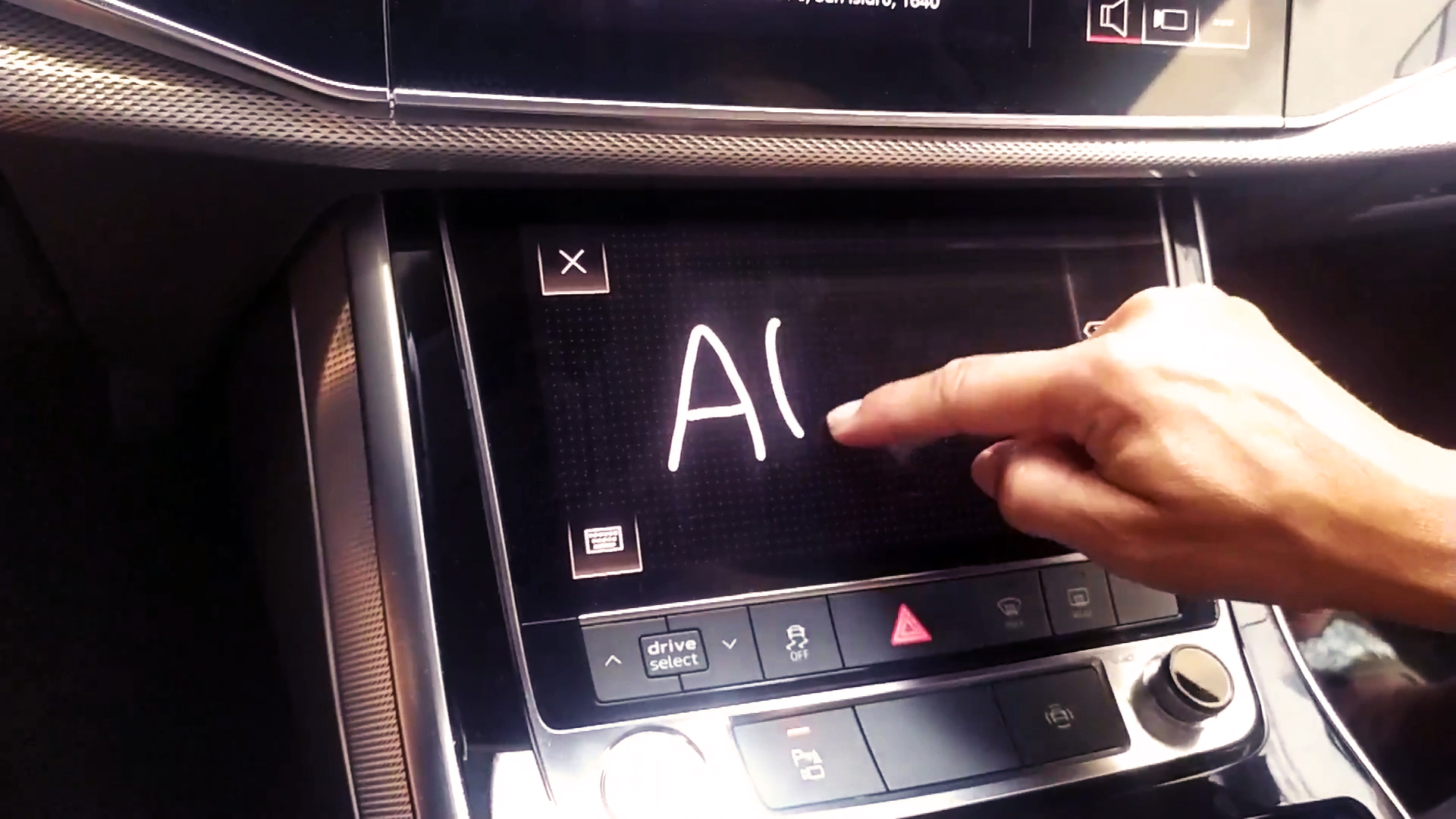 Full touch screens also cause problems to operate them with cars in motion