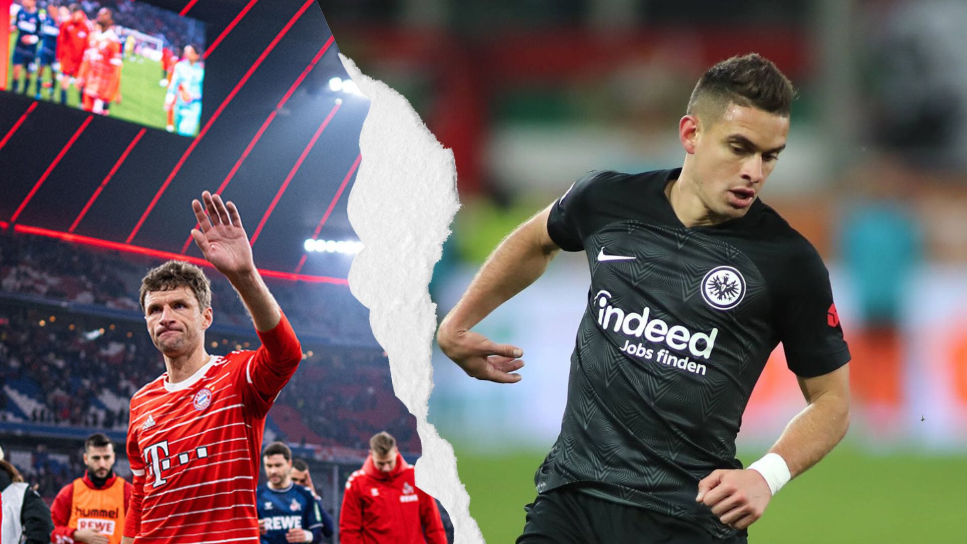 Rafael Santos Borré y el Frankfurt enfrentan al Bayern de Munich.