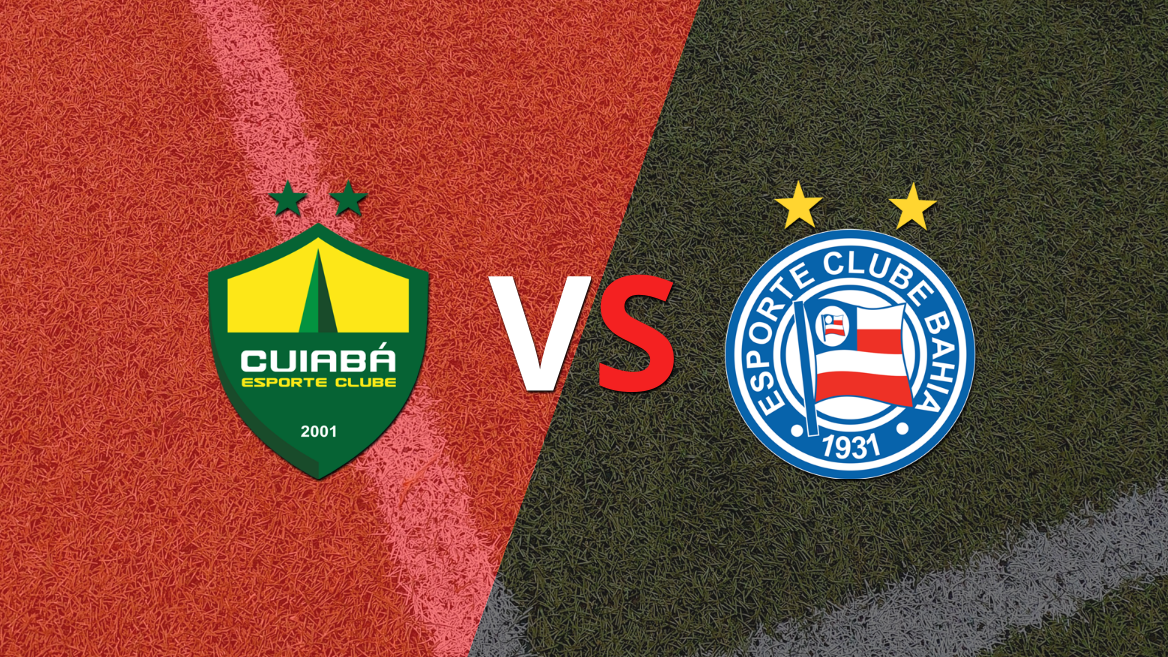 Cuiabá y Bahia se reparten los puntos y empatan 1-1