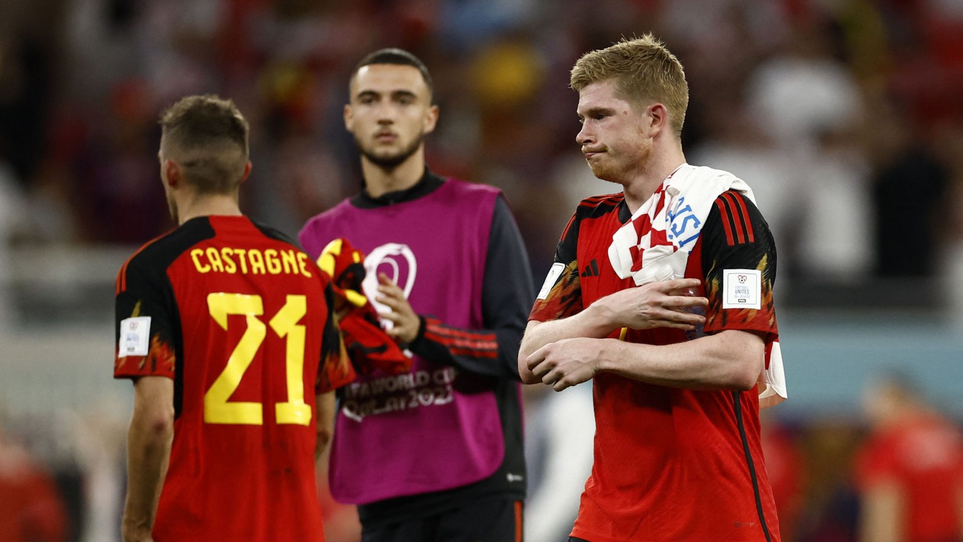 Bélgica quedó eliminado del Mundial Qatar 2022: Croacia pasó a octavos de final con empate. REUTERS/Stephane Mahe