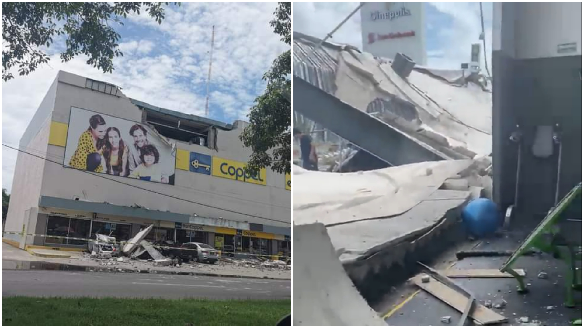 “gente Atrapada” El Techo De Un Gimnasio Se Desplomó En Colima Tras El Sismo Y Así Quedó Infobae 9517